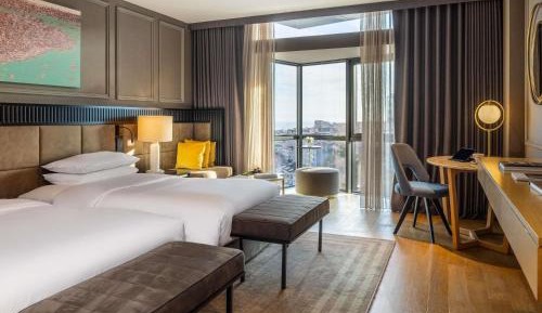 Luxury Twin Room with Bosphorus View