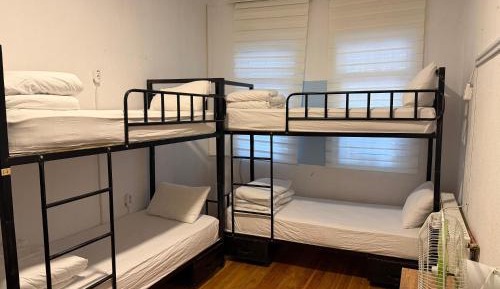Bunk Bed in Female Dormitory Room  