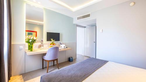 Family Room with Shared Bathroom