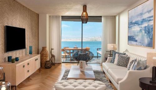 Three-Bedroom Family Suite with Sea View