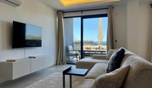 Three-Bedroom Apartment with Sea View