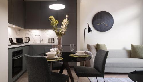 Two-Bedroom Apartment with Balcony and City View