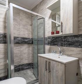 Family Room with Shower