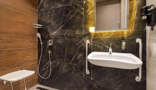 Superior Room with One Queen Bed and One Single Bed, Accessible -  Non-Smoking