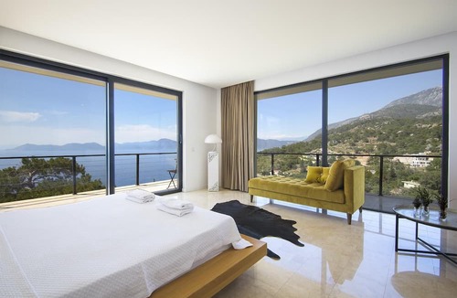 Uzunyurt Villa | A 6-bedroom private, waterfront villa with an outdoor pool. Rents per week.