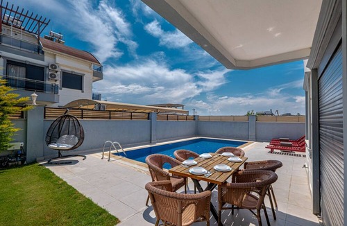 Kadriye Villa | Villa w Jacuzzi, Private Pool, Garden in Antalya