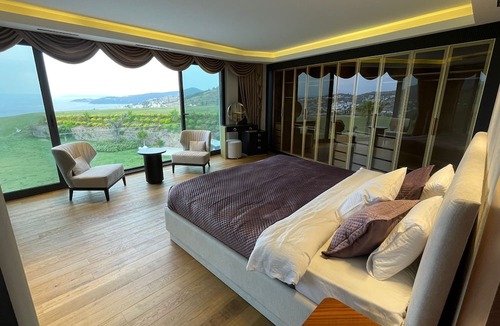 Golturkbuku Villa | Bodrum Golturkbuku Luxury Villa with Private Pool and Amazing Seaview