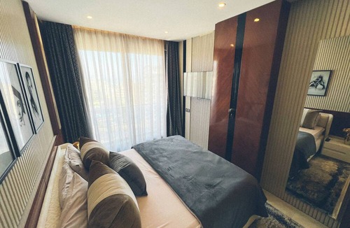 Mahmutlar Apartment | Luxus-Duplex Apartment, Whirlpool, Sea View, Bar, Bathrooms, Gym, private Beach