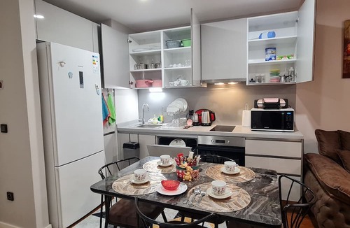 Bagcilar Apartment | lovely one bed room apartment with garden and pool
