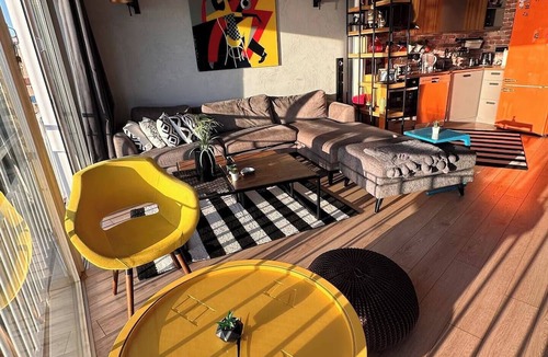 Muratpasa Apartment | 180° Luxury Sea and Mountain View Apartment in Downtown 6 min walk to the beach