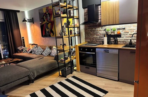 Muratpasa Apartment | 180° Luxury Sea and Mountain View Apartment in Downtown 6 min walk to the beach
