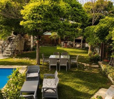 Kirazli Villa | Stone mansion with private pool and garden and authentic village house