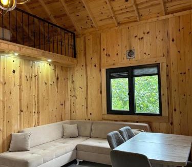 Macka Ski Chalet | Wooden House in Greenery