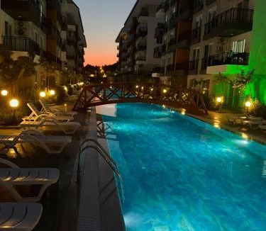 Okurcalar Apartment | Alanya Okurcalar 126 m Havuzlu Bir Yatak Odalı Daire