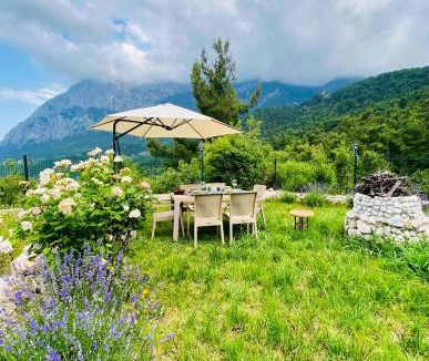 Konyaalti Ski Chalet | Private Pool Villa - Geyikbayiri