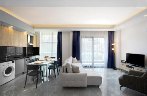 Alanya Apartment | Silence garden suite iki yatak odalı daire