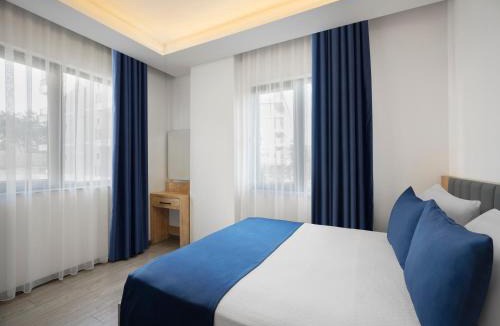 Alanya Apartment | Silence Garden Suite bir yatak odalı daire