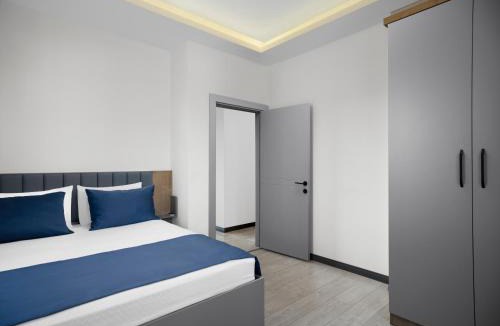 Alanya Apartment | Silence Garden Suite bir yatak odalı daire