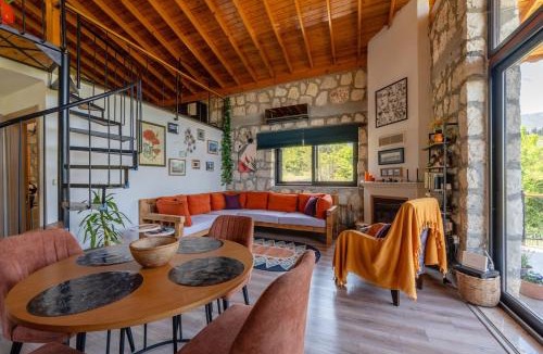 Karaburun Villa | Stone Villa & Private Pool in an Orchard - Aegean Retreat
