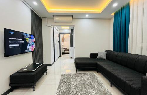 Antalya City Centre Apartment | 6 Centrally Located Spacious and Air Conditioned 1 plus 1 Apartment