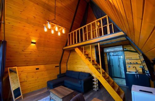 Cayeli Ski Chalet | Ağaran Wooden Houses suit bungalov