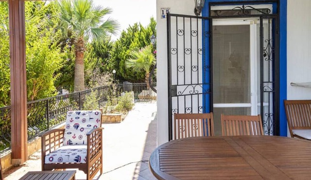 Flat w Garden and Terrace, 5 min to beach in Bodrum