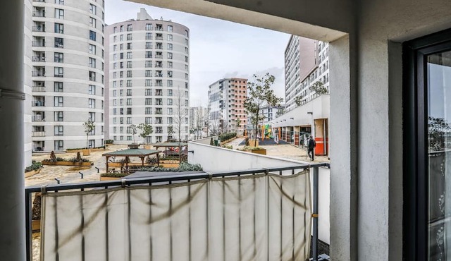 Sleek Flat with Tuzla Balcony