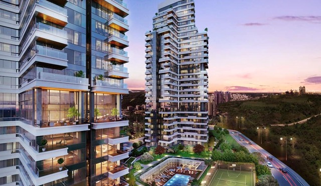 Luxury Residence Fully Equiped 2BR 2BA Central Location in Istanbul in Istanbul