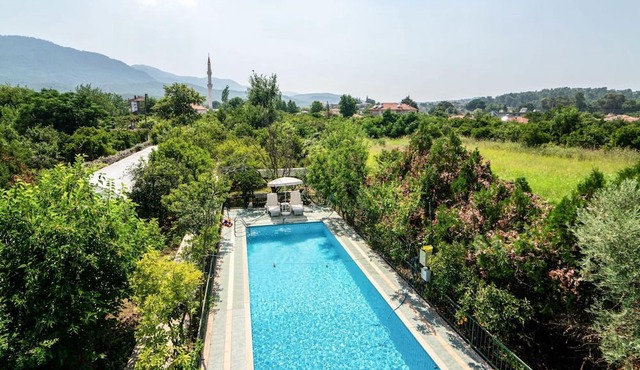 Vacation Flat w Pool Garden Patio BBQ in Mugla in Mugla