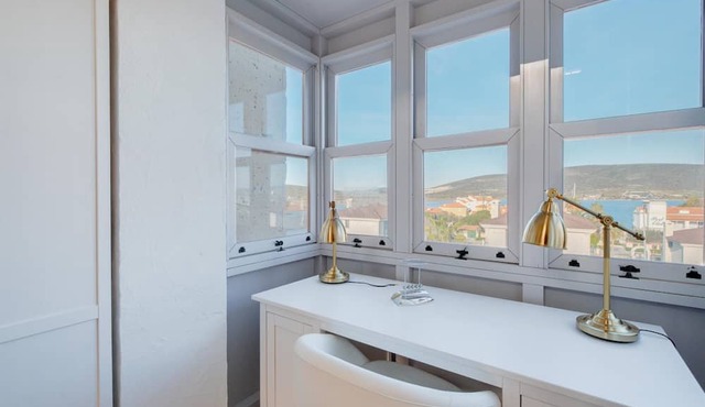 Sea view duplex w terrace in Alacati in Izmir
