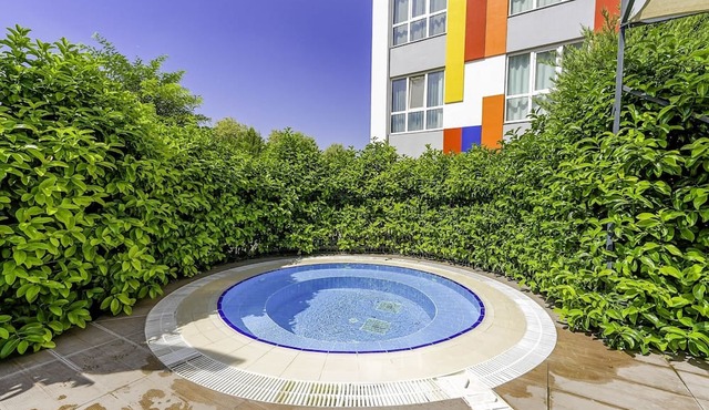 Studio Flat w Shared Pool and Garden in Antalya in Antalya