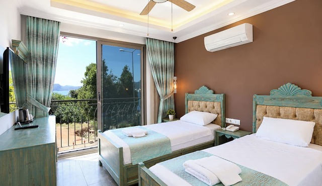 Payam Agora Hotel Room Only, Shared Terrace & Kitchen in Kas