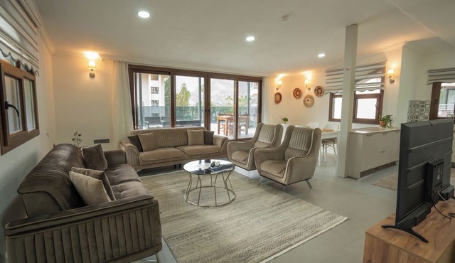 Beach Suite L Penthouse İcmeler in Muğla
