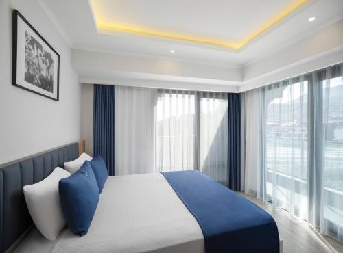 Silence garden suite iki yatak odalı daire in Alanya