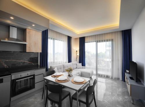 Silence Garden Suite bir yatak odalı daire in Alanya
