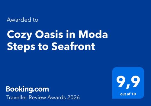 Cozy Oasis in Moda Steps to Seafront